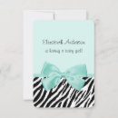 Search for zebra baby girl shower invitations Girly