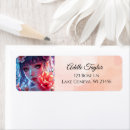 Search for anime return address labels Flowers