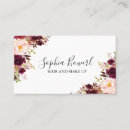 Search for burgundy business cards Elegant