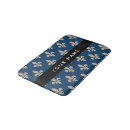 Search for fleur de lis bath mats Royal