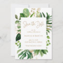 Search for tropical wedding save the dates Gold