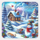 Search for christmas cabin stickers Festive