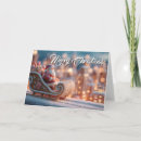 Search for miniature christmas cards Santa