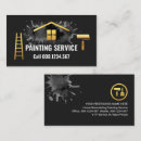 Search for paint splatter business cards Painter