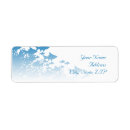 Search for tropical fish return address labels Blue