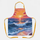 Search for sunset ocean aprons Waves