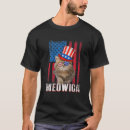 Search for 4th of july cat tshirts Flag