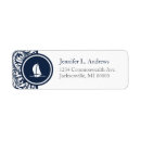 Search for sailboat return address labels Simple