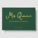 Search for mis quince guest books Elegant