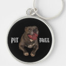 Search for bully dog key rings Pitbull