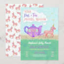 Search for whimsical unicorn party invitations For her