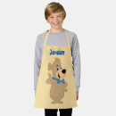 Search for nostalgic aprons Animated bear image