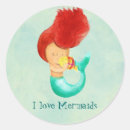 Search for red haired mermaid stickers Sea