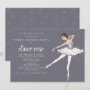 Search for dancer 5x7 invitations Floral