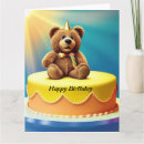 Search for bear birthday cards Happy