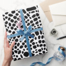 Search for animal skin wrapping paper Black and white