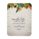 Search for tropical save the date magnets Floral