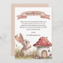 Search for bunny thank you cards Rustic