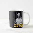 Search for funny pope mugs Political