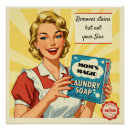 Search for old soap advertisements posters 1950s