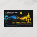 Search for electrician business cards Electrical