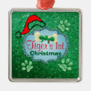 Search for puppys 1st christmas tree decorations Adorable