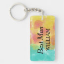 Search for mans rectangular key rings Best man