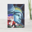 Search for statue of liberty christmas cards Santa
