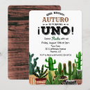 Search for cactus 1st birthday invitations Fiesta first birthday