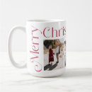 Search for red accent mugs Merry christmas