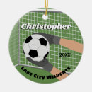 Search for athlete christmas tree decorations Soccer