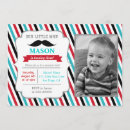 Search for little man birthday invitations Modern