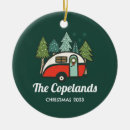 Search for camper christmas tree decorations Red