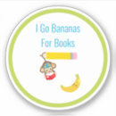 Search for go bananas stickers Monkey