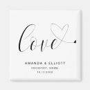 Search for cute wedding magnets Heart