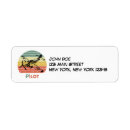 Search for aircraft return address labels Aviation