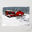 Search for tractor christmas cards Snow