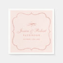 Search for blush napkins Engagement party