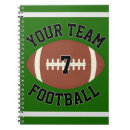 Search for football player notebooks Coach