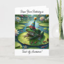 Search for frog birthday cards Lilypad