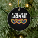 Search for i love you christmas tree decorations Lgbtq