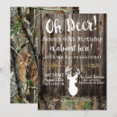 Search for hunting birthday invitations Plaid
