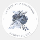 Search for bouquet wedding stickers Dusty blue