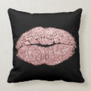 Search for pink lips cushions Girly