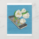 Search for cell phone postcards Watercolor