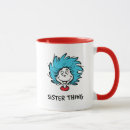 Search for matching sister mugs Thing one thing two