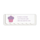 Search for cupcake return address labels Sprinkles