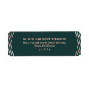 Search for gold lines return address labels Geometric