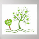 Search for heart leaf tree posters Green