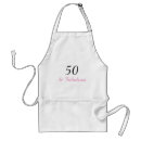 Search for pink and black aprons 50 and fabulous